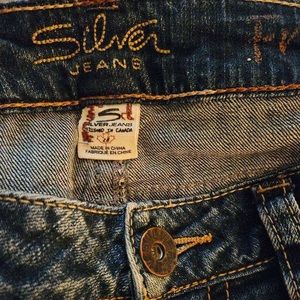 Silver jeans